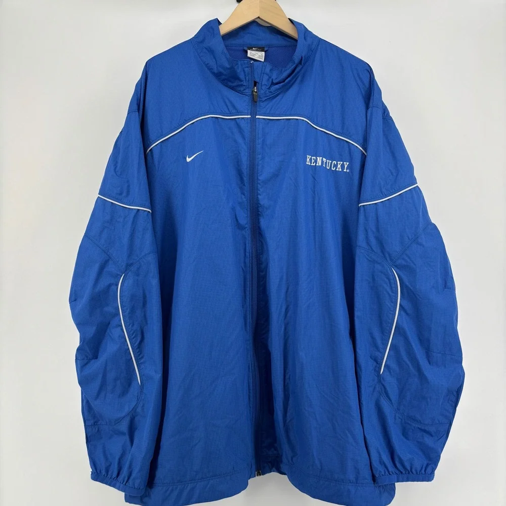 Nike Mens Jacket 3XL Blue Kentucky Wildcats Storm-Fit Windbreaker UK‎ NCAA